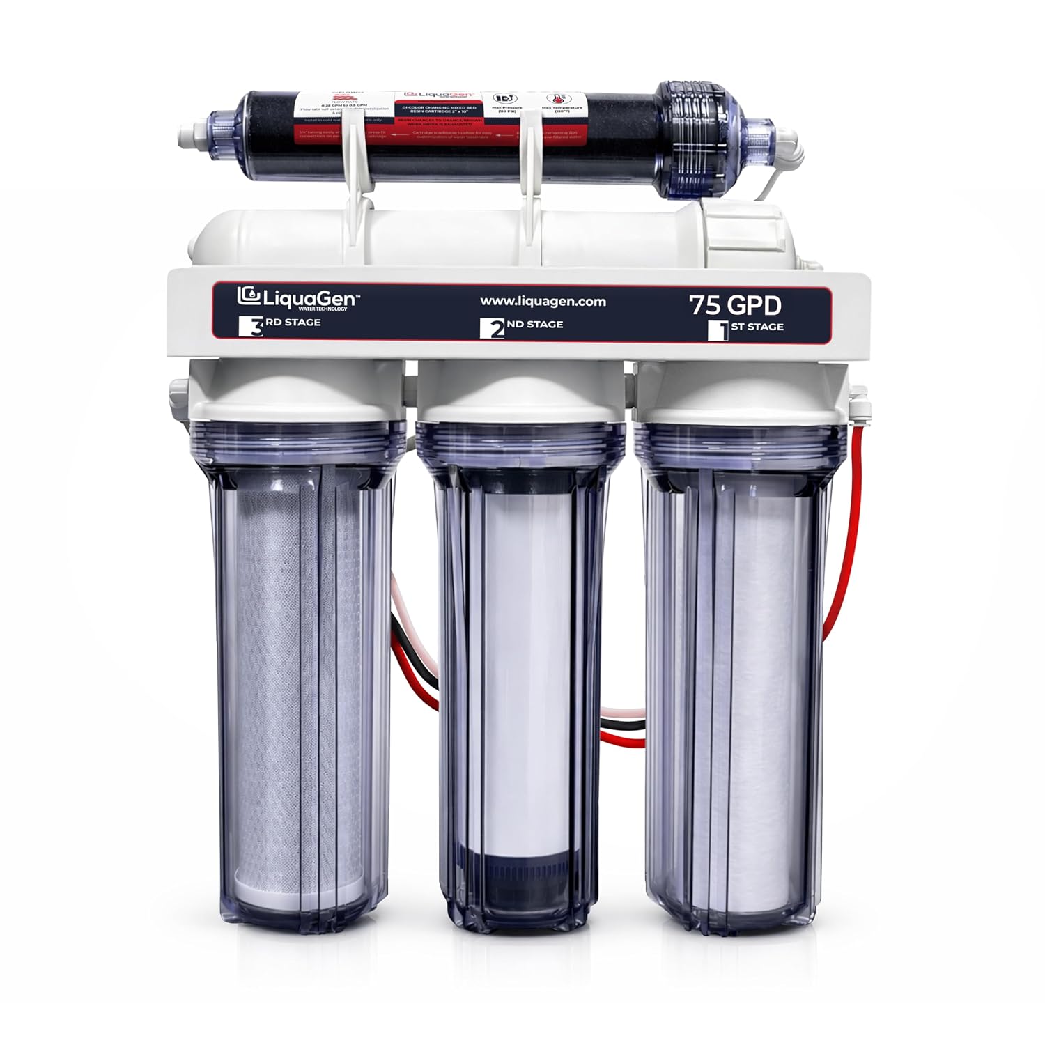 Reef Tank Filter - نظام التناضح العكسي وإزالة الأيونات بخمس
