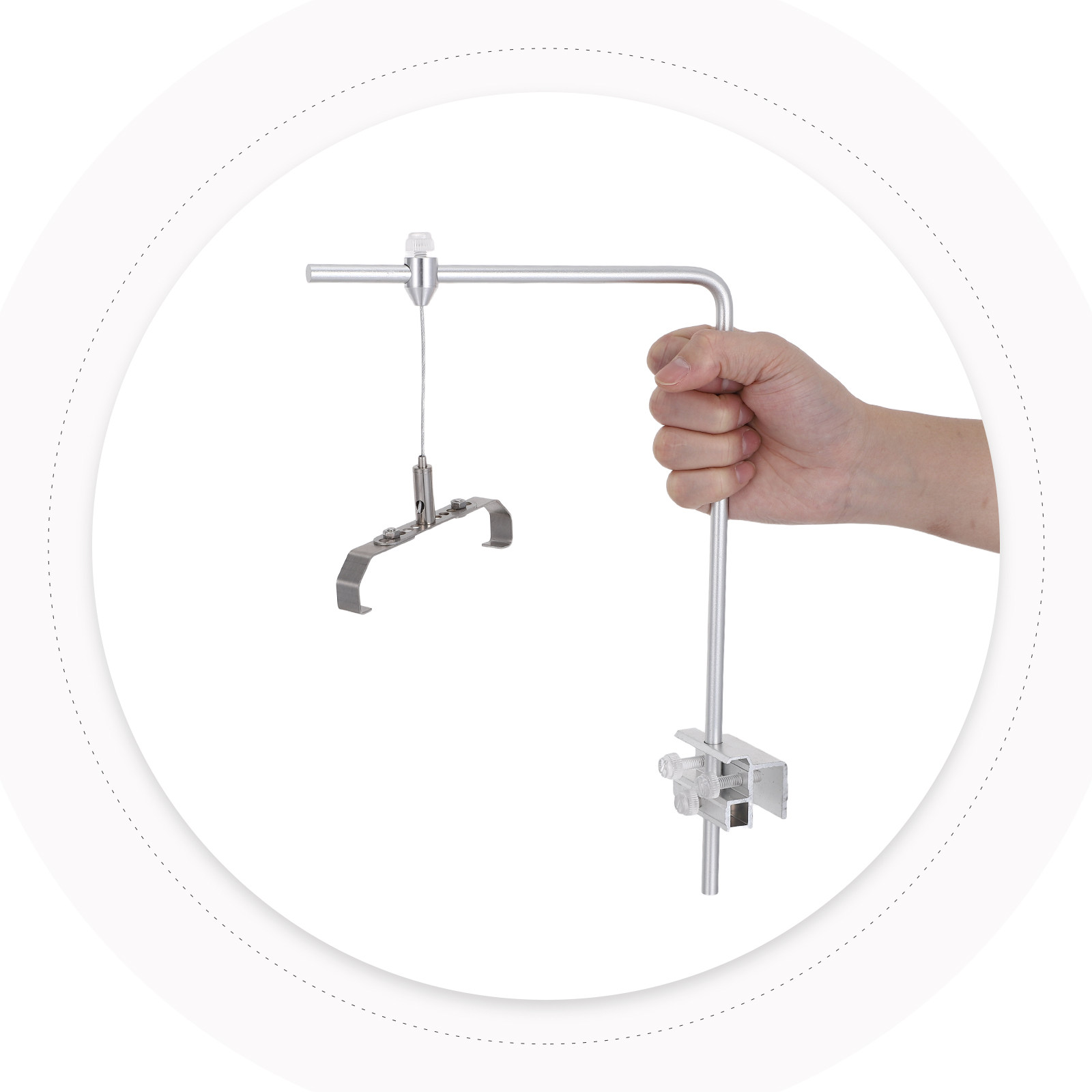 Aquarium Marine Lights - زوج من حوامل الإضاءة القابلة للتعديل