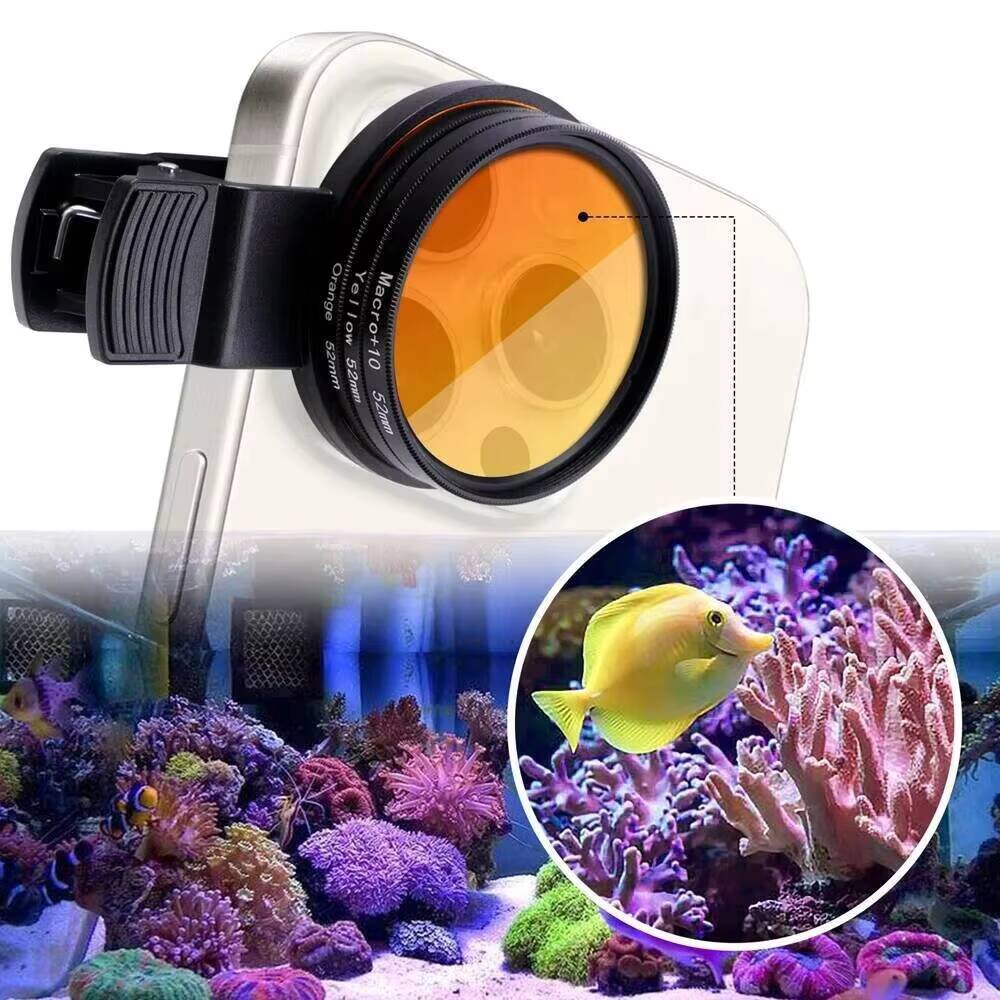 عدسات حوض السمك 37 مللي متر/52 - مراجعة Reef Tank Filter وسعره