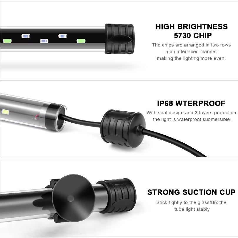 شريط إضاءة LED للأحواض المائية - مراجعة Aquarium Marine Lights وسعره