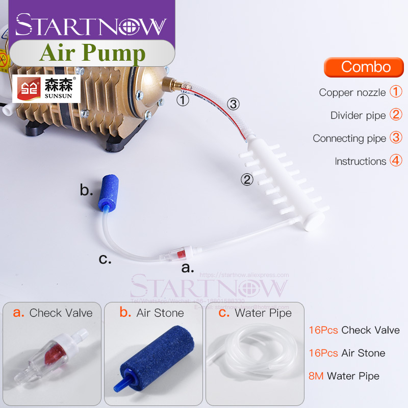 مضخة هواء كهربائية مغناطيسية S - مراجعة Reef Tank Filter وسعره