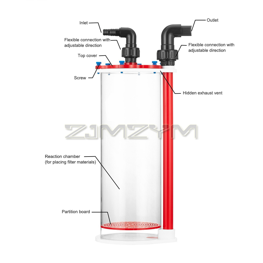  كي إم آر-150/ ﻿ KMR-200 دلو  - مراجعة Saltwater Tank وسعره